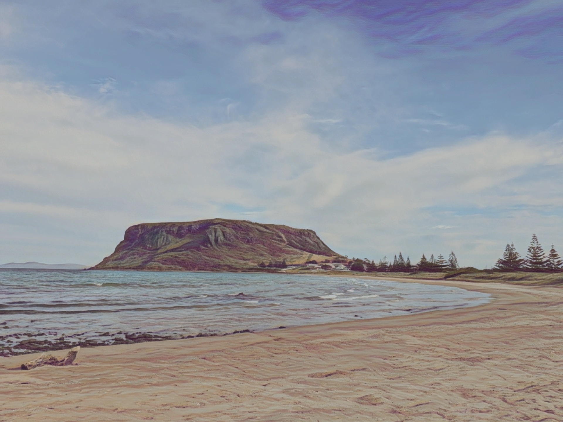 Stanley Beach with The Nut